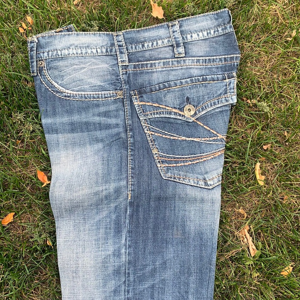 Silver Men’s jeans.